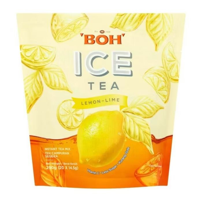 BOH Ice Tea Lemon - Lime 20 sachets x 14.5g Malaysia