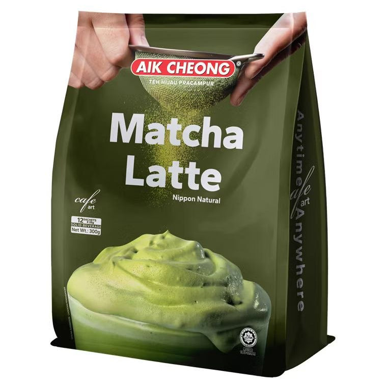 Aik Cheong Matcha 12 sachets x 25g Malaysia