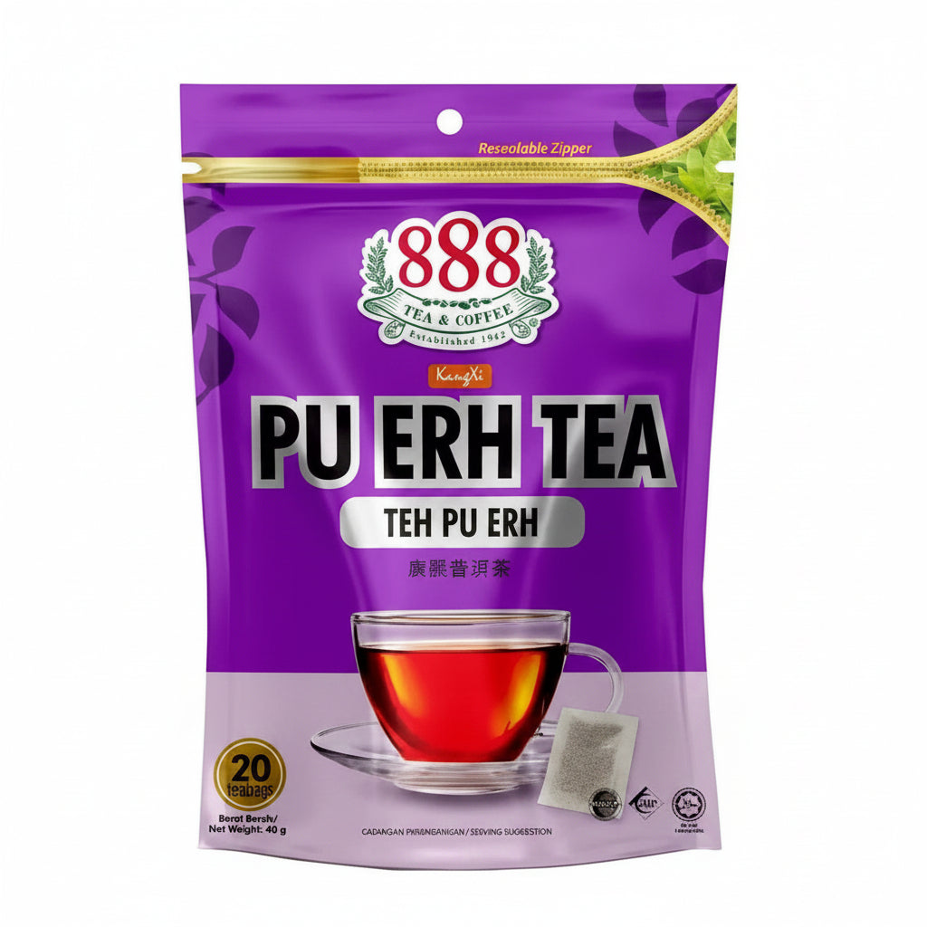 888 Kang Xi Pu Erh Potbag 2g x 20 bags Malaysia