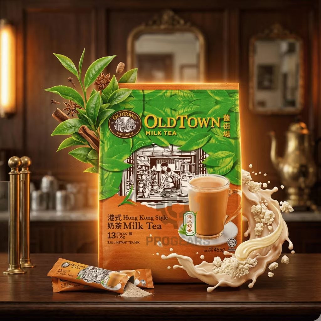 OLDTOWN Instant 3 in 1 Premix Hong Kong Style Milk Tea 13 sachets x 31.6g Malaysia