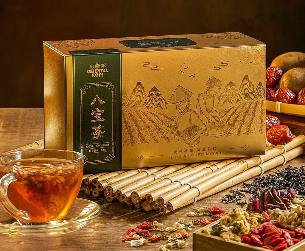 Oriental Eight Treasure Herbal Tea 10g x 10 sanchet Malaysia
