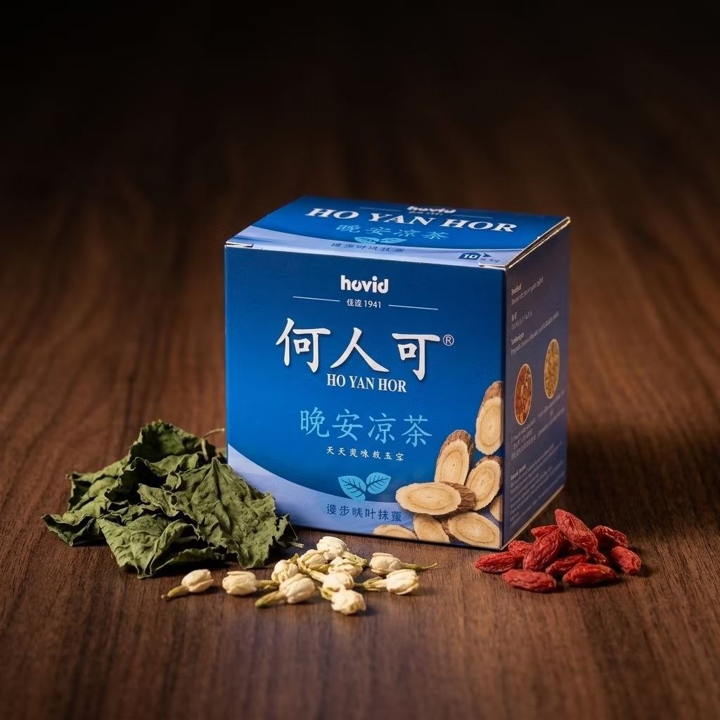 Hovid Ho Yan Hor - Night Tea 5g x 10 sachets Malaysia