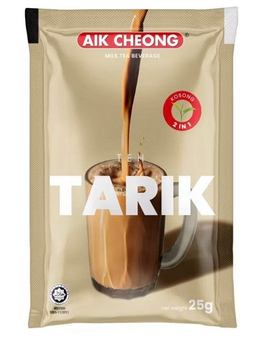 Aik Cheong Teh Tarik (Milk Tea) - Sugar Free 12 sachets x 25g Malaysia
