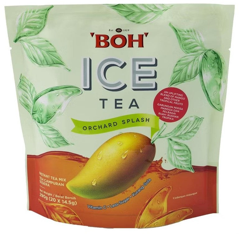 BOH Ice Tea Orchard Splash 20 sachets x 14.5g Malaysia