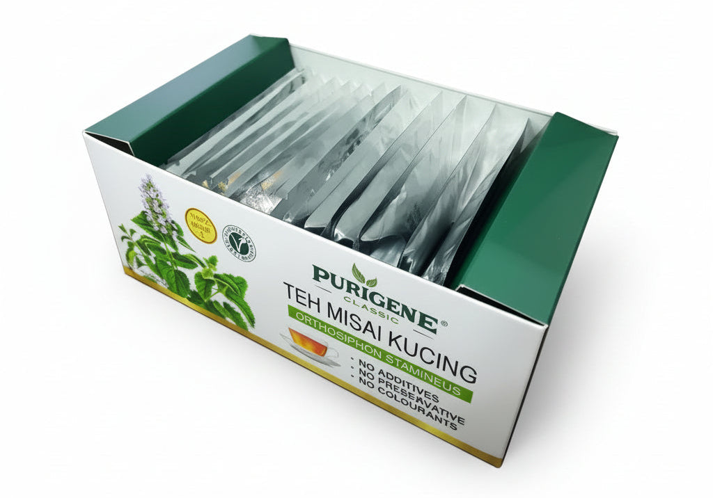 Purigene Classic Orthosiphon Stamineus / Java Tea 2g x 20sachets Malaysia