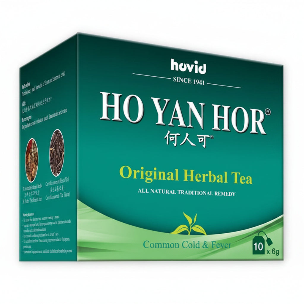 Hovid Ho Yan Hor - Original Herbal Tea 6g x 10 sachets Malaysia