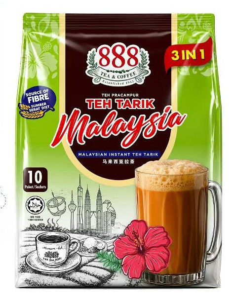 888 3 in 1 Instant Milk Tea 35g x 10 sachets Malaysia