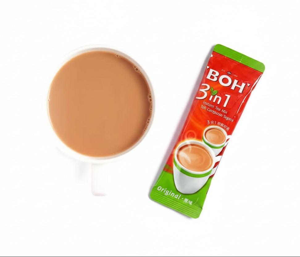 BOH 3 in 1 Instant Tea Mix - Original 30 sachets x 20g Malaysia