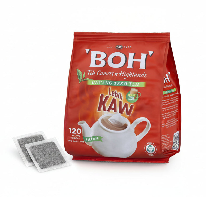 BOH Cameron Highlands Kaw Teabag 120 bags x 2g Malaysia