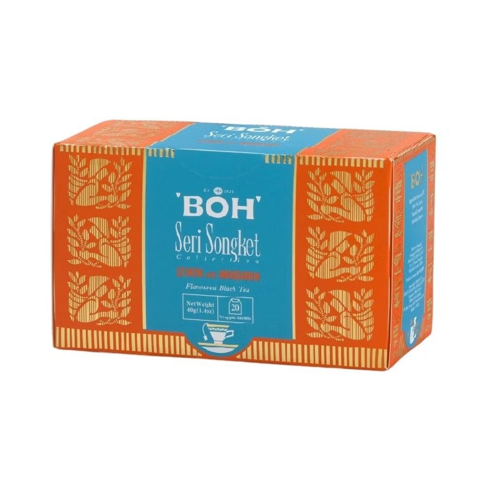BOH Seri Songket Lemon with Mandarin Teabag 20 bags x 2g Malaysia