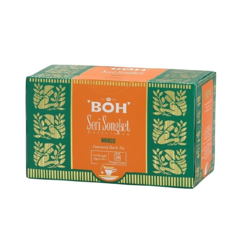 BOH Seri Songket Mango Teabag 20 bags x 2g Malaysia