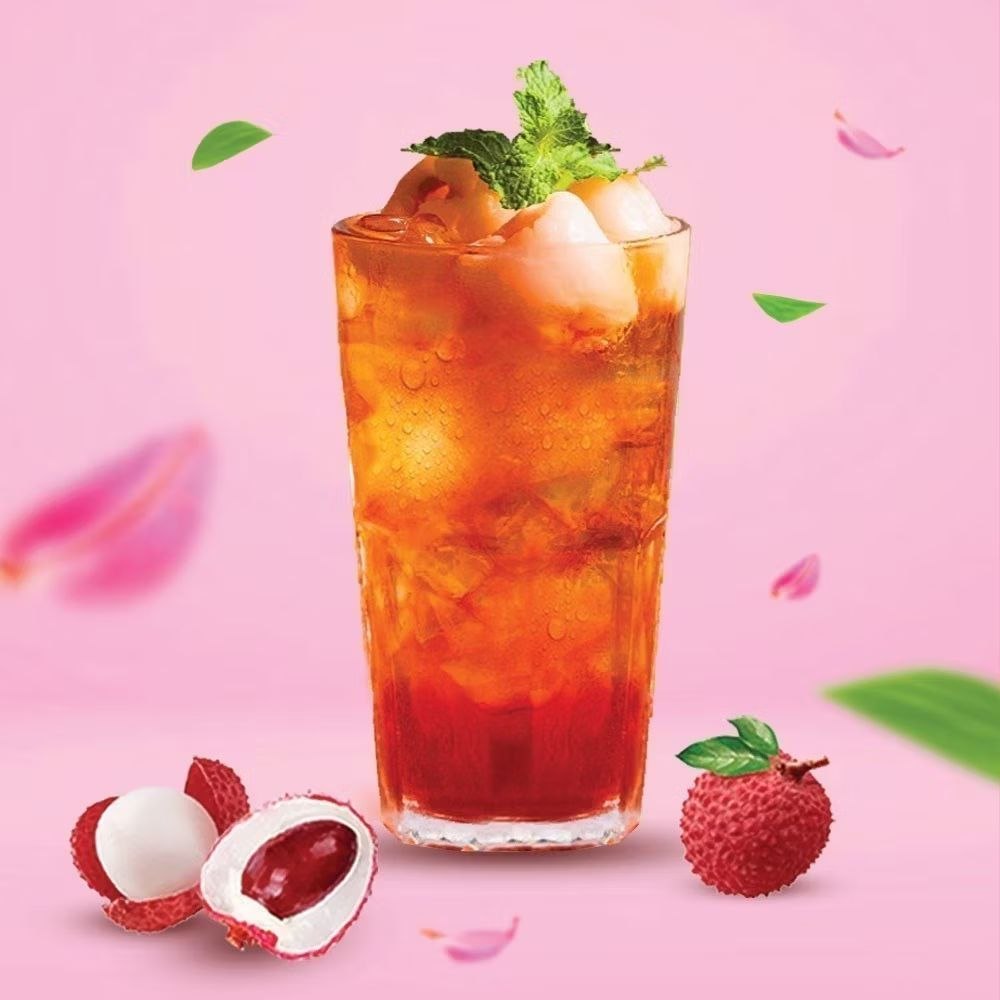888 Rose Scented Tea with  Lychee Pot Bag 2g x 20 bags Malaysia
