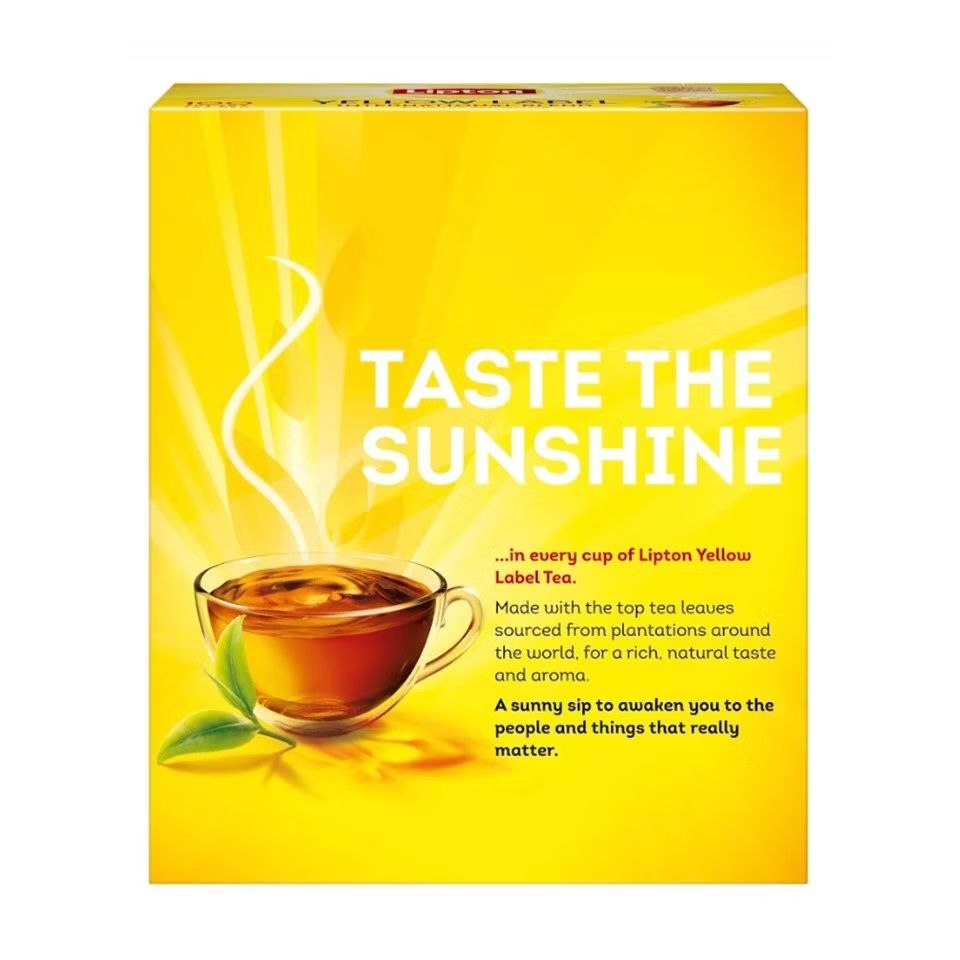 Lipton Yellow Label Tea 100 bags x 2g Malaysia