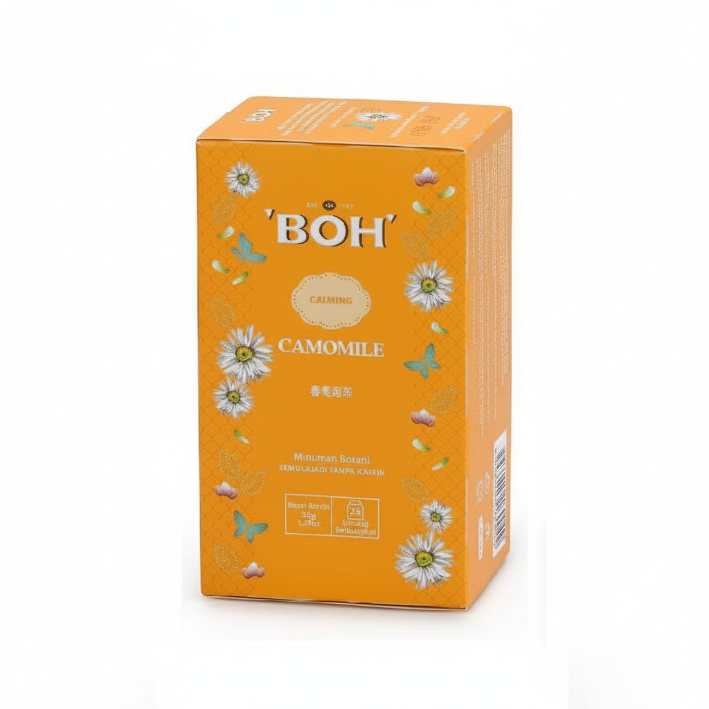 BOH Camomile Teabag - Botanical Beverage 25 bags x 1.4g Malaysia