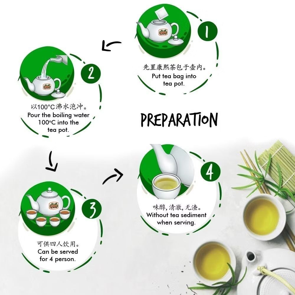 888 Japanese Green Tea 2g x 20 sachets Malaysia