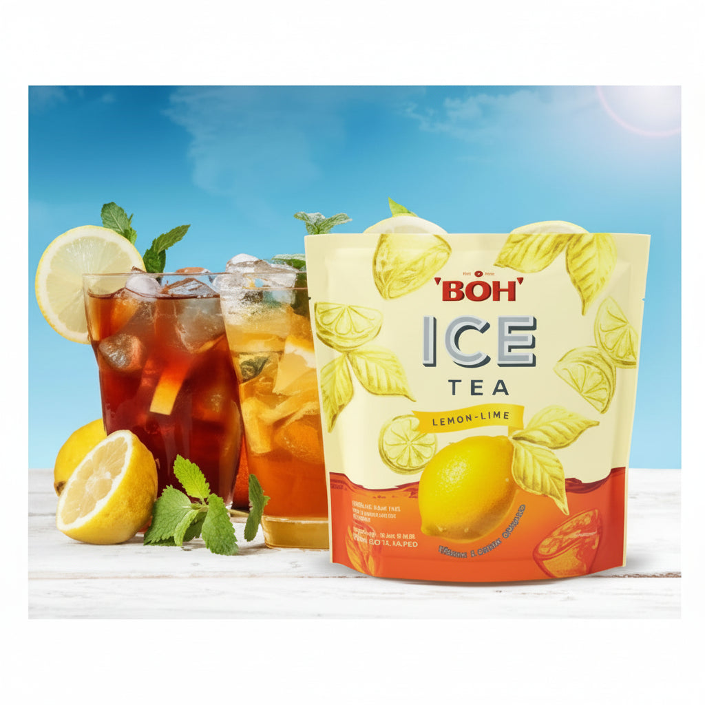 BOH Ice Tea Lemon - Lime 20 sachets x 14.5g Malaysia