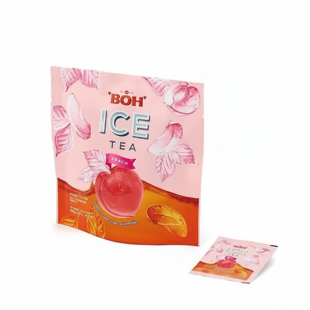 BOH Ice Tea Peach 20 sachets x 14.5g Malaysia